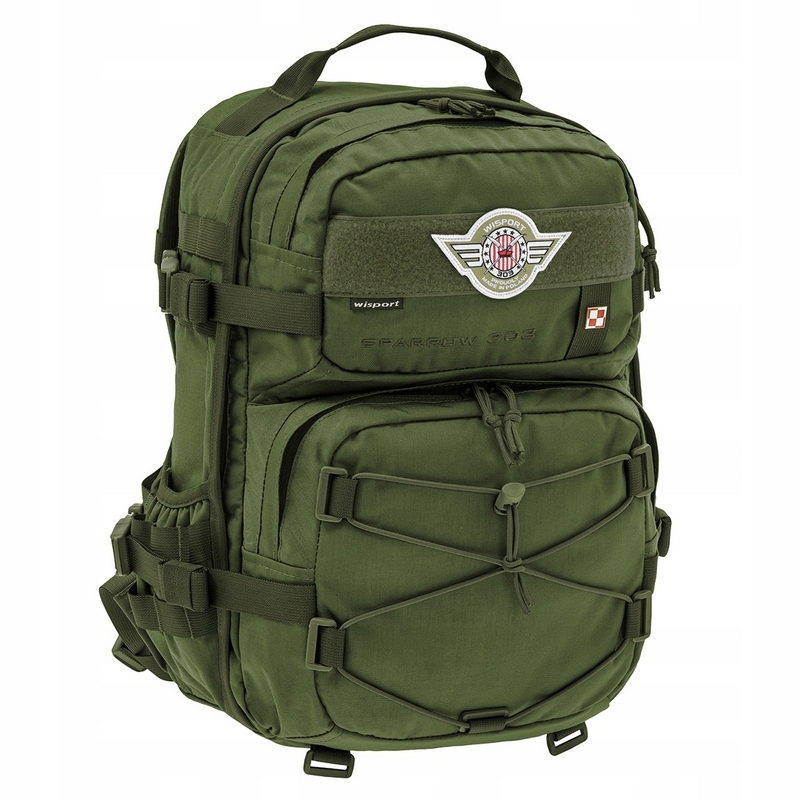 Odolný turistický batoh Wisport Sparrow 30 l - Olivovo zelený